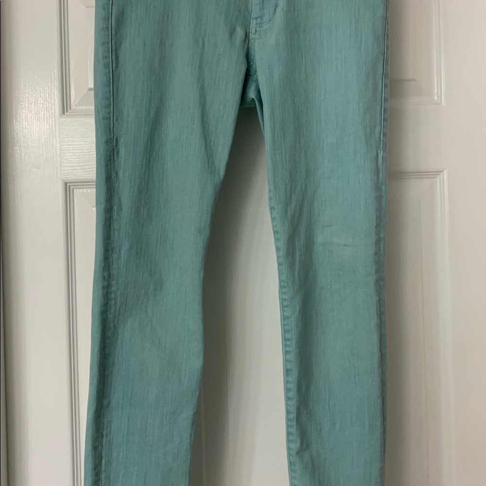 Cabi Thin Mint Skinny Jeans Size 6 #322
